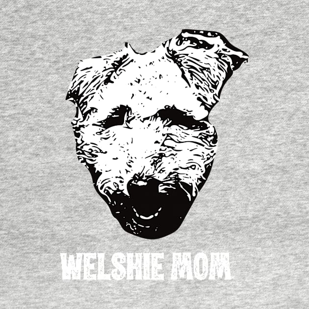 Welshie Mom Welsh Terrier Design by DoggyStyles